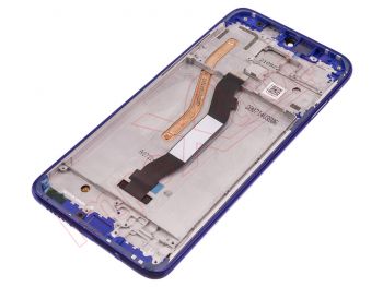 Pantalla completa IPS LCD con marco azul para Xiaomi Redmi Note 8 Pro, M1906G7